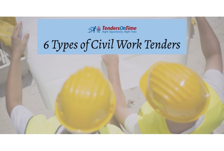 6 Types of civil work tenders procurement