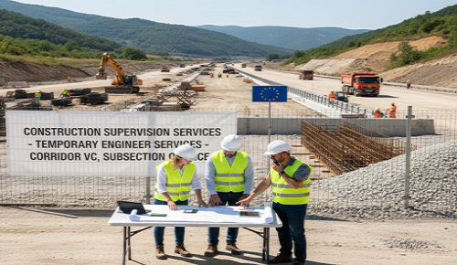 Bosnia and Herzegovina Awards €196,400 Supervision Contract for Corridor Vc Motorway Section
