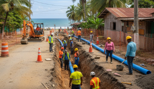 UNOPS Awards $458,000 Contract for Sewer Infrastructure Rehabilitation in Puerto Viejo, Limón, Costa Rica