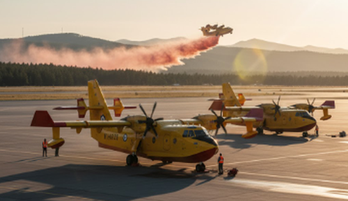 Cyprus Secures €25.6 Million Contract for New Firefighting Aircraft Fleet with Air Tractor Europe of Spain