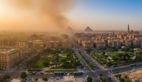 Under the Greater Cairo Air Pollution and Climate Change Project, Egypt awards a contract for the operation and maintenance of an exhaust analysis system