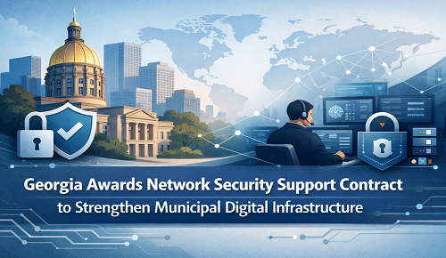 Georgia Awards Network Security Support Contract to Strengthen Municipal Digital Infrastructure