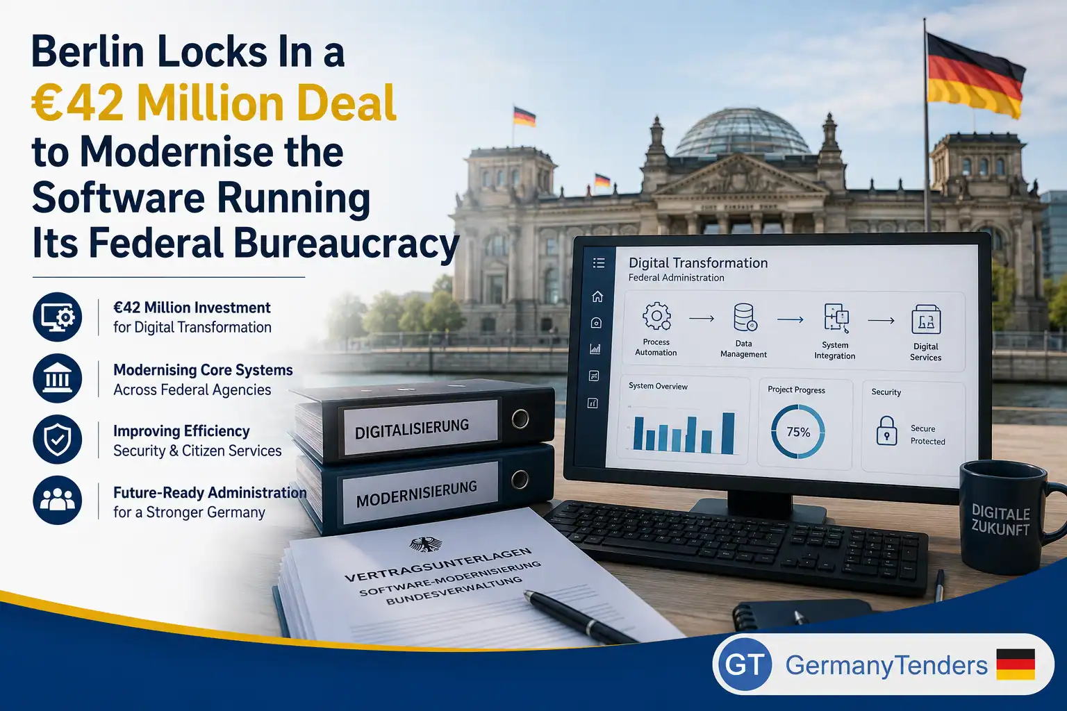 Berlin Locks In a €42 Million Deal to Modernise the Software Running Its...