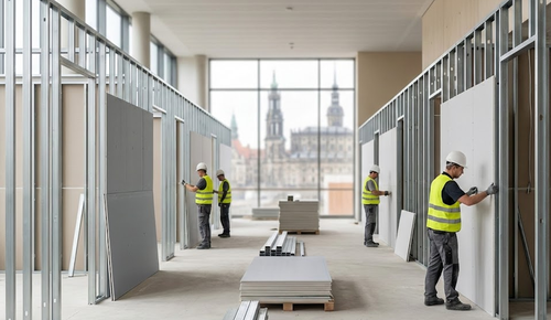 Germany Construction Procurement: Ruben Peter Ausbau GmbH Awarded €2.97 Million Drywall Contract in Saxony