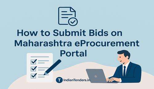 Step to Submit Online Bids on Maharashtra eProcurement Portal