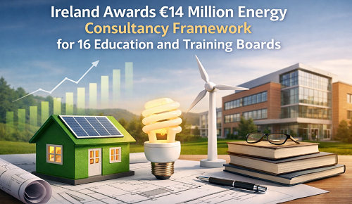 Ireland Awards €14 Million Energy Consultancy Framework for 16 Education and Training Boards