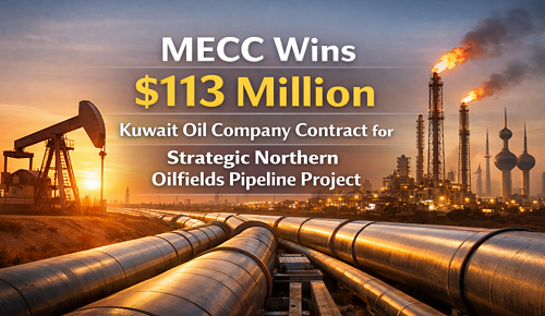 MECC Wins $113 Million Kuwait Oil Company Contract for Strategic Northern Oilfields Pipeline Project