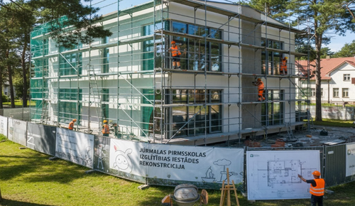 Jūrmala Awards EUR 4.7 Million Contract for Reconstruction of “Bitīte” Preschool