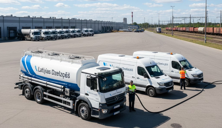 Latvijas Dzelzceļš Awards EUR 2.66 Million Contract for Fuel Supply for Road Transport