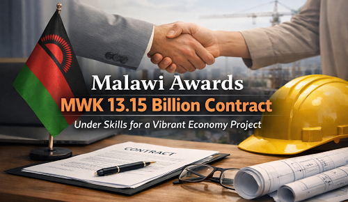 Malawi Awards MWK 13.15 Billion Contract Under Skills for a Vibrant Economy Project
