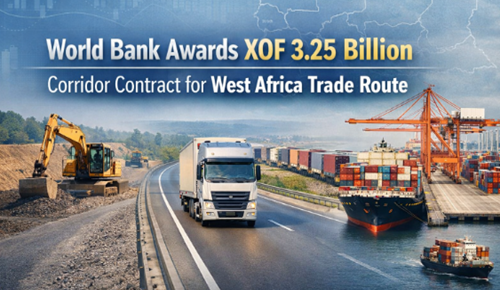 World Bank Awards XOF 3.25 Billion Corridor Contract for West Africa Trade Route