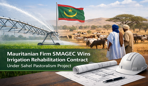 Mauritanian Firm SMAGEC Wins Irrigation Rehabilitation Contract Under Sahel Pastoralism Project