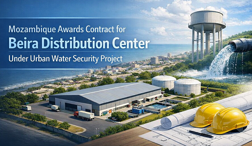 Mozambique Awards Contract for Beira Distribution Center Under Urban Water Security Project