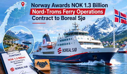 Norway Awards NOK 1.3 Billion Nord-Troms Ferry Operations Contract to Boreal...