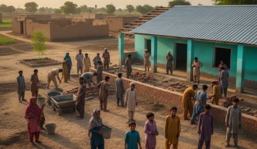 UNDP Awards School Rehabilitation Contract in Flood-Affected Sindh to Haji Aurangzeb Khan Gandapur & Sons