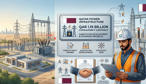 Qatar Awards QAR 1.19 Billion Consultancy Contract for Substation Development and Strategic Power Infrastructure Projects