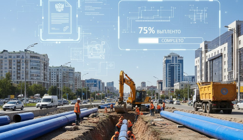 Chechen Republic Awards ₽169 Million Contract for Gudermes Water Supply Network Reconstruction