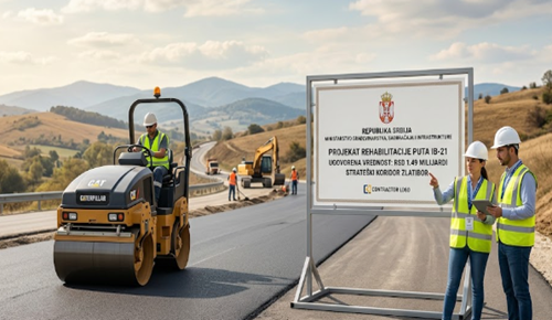 Serbia Awards RSD 1.49 Billion Road Rehabilitation Contract for Strategic IB-21...