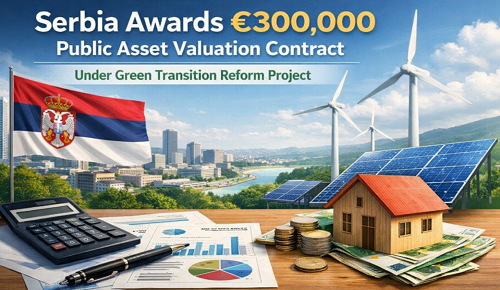 Serbia Awards €300,000 Public Asset Valuation Contract Under Green Transition Reform Project