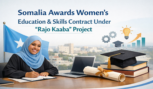 Somalia Awards Women’s Education & Skills Contract Under “Rajo Kaaba” Project
