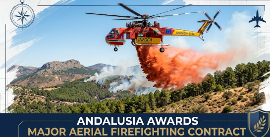 Andalusia Awards Major Aerial Firefighting Contract for 2026–2031 Forest Fire...