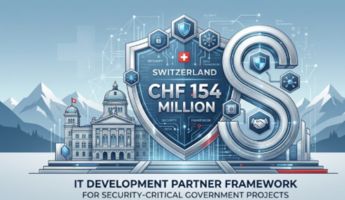 Switzerland Establishes CHF 154 Million IT Development Partner Framework for Security-Critical Government Projects