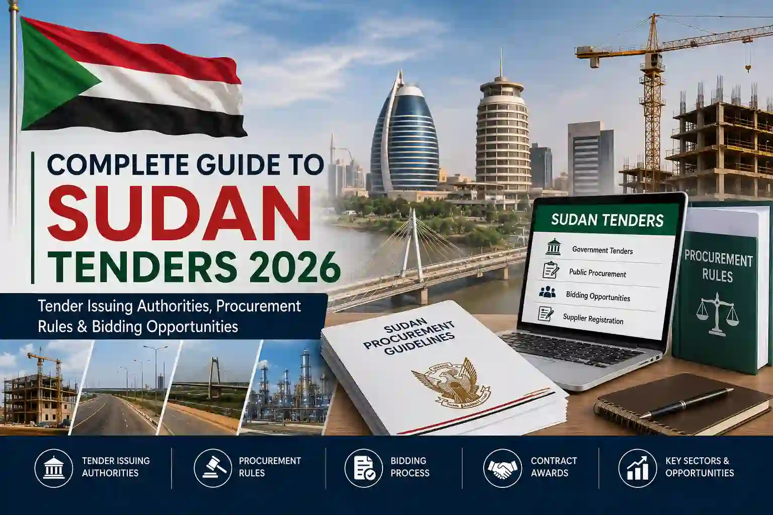 Complete Guide to Sudan Tenders 2026 | Tender Issuing Authorities, Procurement Rules & Bidding Opportunities