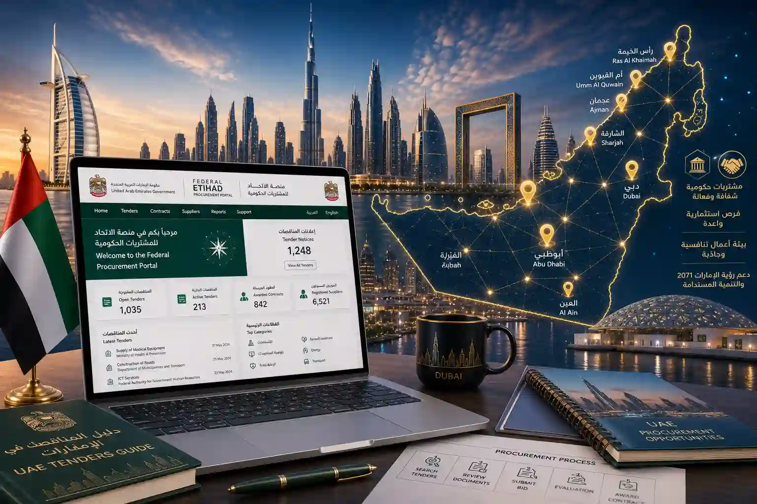 Complete Guide to UAE Tenders | How to Participate in Federal & Emirate Procurement