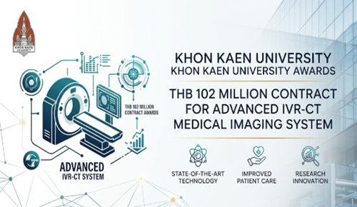 Khon Kaen University Awards THB 102 Million Contract for Advanced IVR-CT Medical Imaging System