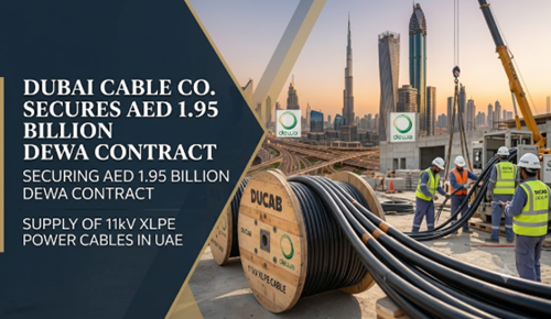 Dubai Cable Co. Secures AED 1.95 Billion DEWA Contract for Supply of 11kV XLPE Power Cables in UAE