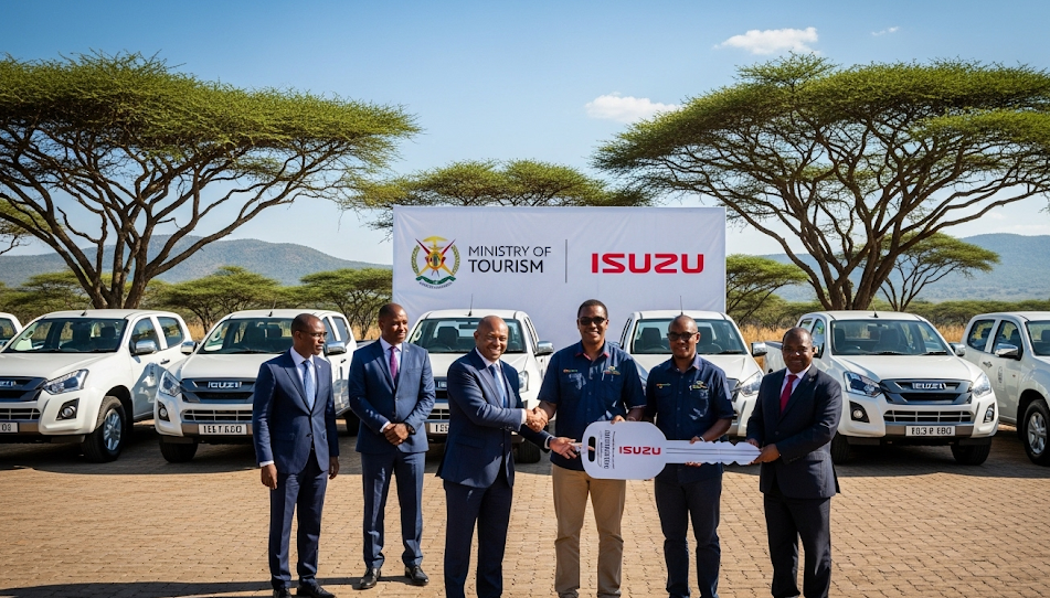 Ministry of Tourism Awards US$1.06 Million Tender for Isuzu D-Max Double Cabs