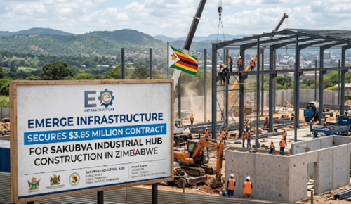 Emerge Infrastructure Secures $3.85 Million Contract for Sakubva Industrial Hub Construction in Zimbabwe